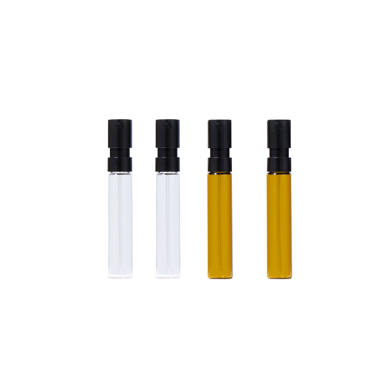 Mini 2ml Amber Glass Perfume Bottle
